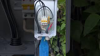 РОССЕТИ подключили новый счетчик! #электрика #electrician #россети #электрикастроительство #топ