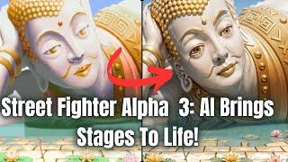 AI-Enhanced Street Fighter Alpha 3  Backgrounds – Dynamic Next-Gen Remaster of Classic Stages!