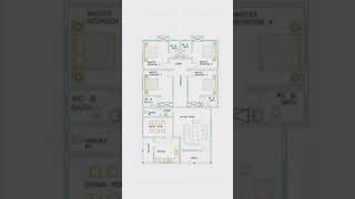 4 BEDROOM HOUSE PLAN || FLOOR PLAN || ghar ka naksha