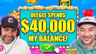 FINALLY!! I let DEEGEENZ SPEND my BALANCE... and we ALMOST HIT A MAX!! (Bonus Buys)