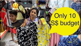 All you can get for 10 dollar in singapore|| Bugis market || Bengali Vlogger