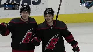 Обзор матча NHL Каролина Коламбус 2-3 ОТ