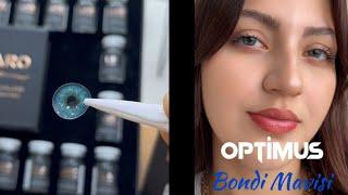 Renkli Lens -  ŞIK TASARIMI İLE CLARO RENKLİ LENSLER - CLARO Optimus - Bondi Mavisi / Bi Dünya Lens