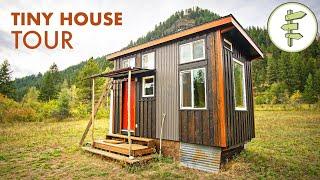 Extra Small Tiny House Built for a Traveling Minimalist - Full Tour