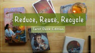 How I Use Tarot Decks Besides Divination | Reduce, Reuse, and Recycling Decks