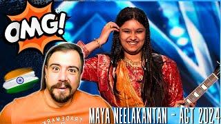 Maya Neelakantan & Intro Full Performance (AGT 2024 Auditions Week 4) │ SHE IS ONLY 10!?