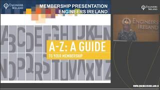 Engineers Ireland - why you should be a member - 22nd August 2017