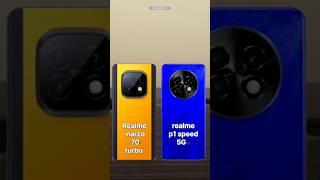 Realme narzo 70 turbo vs realme p1 speed full comparison! Which is the best phone under 20k #shorts