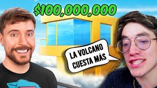 Glogloking Reacciona A Casa de $1 Vs Casa de $100,000,000