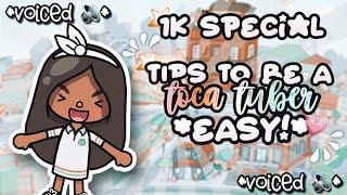 Tips to be a *TOCA TUBER* 🫶 ll 1K SPECIAL ll *EASY* ll voiced ll ItsTocaHailey