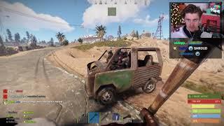 Shroud Pulls A Hit & Run On Ludwig | OTV RUST SERVER