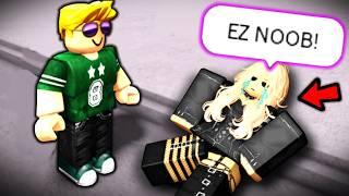 Pretended To Be a Noob And Humbled Toxic EGIRLS..  | The Strongest Battlegrounds
