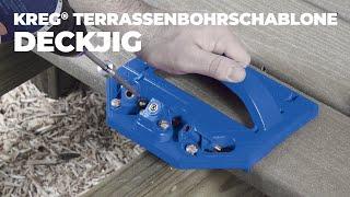 Kreg Jig DeckJig Terrassenbohrschablone | Kreg Europe