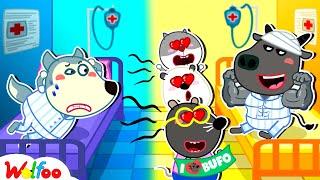 Popular Vs Unpopular People in Hospital  Wolfoo Funny Stories for Kids + More | Wolfoo Channel