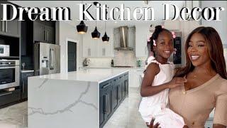 Decorate our CUSTOM DREAM KITCHEN with us + final reveal. Luxury kitchen decor + Hairvivi