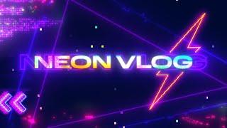 Movavi Effects Store | Neon Vlog Pack