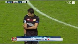 Javier Chicharito Hernández vs Monaco 27/09/16 HD