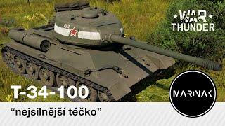 War Thunder CZ #113 │ T-34-100 │ nejsilnější téčko