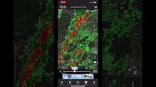 Severe weather outbreak underway