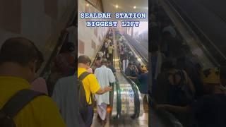 Sealdah Station Biggest Lift | Train Indian Railway | Underwater Metro #railway #train