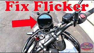 GOPRO Moto-Vloggers - Fix the Flicker on 2025 Royal Enfield Himalayan / Guerrilla Display