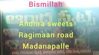 786 Andhra sweets ragimaan road in madanapalle so so tasty sweets