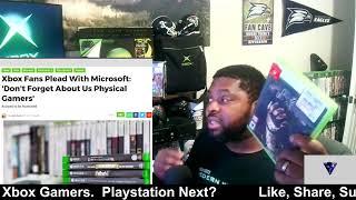 This Is Very Sad For Xbox Gamers. Playstation Next?