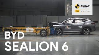 ANCAP SAFETY testing BYD SEALION 6