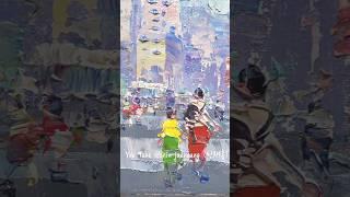 신재흥 ~  도시풍경  그리기 .2025 /Oil Painting #Cityscape oil Painting #미술강의 #갤러리 #자작나무 #풍경화 #artist #서양호ᆢ