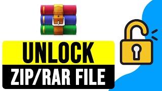 How to UNLOCK ANY ZIP/RAR File: PASSWORD RECOVERY Guide 2025 | Remove ZIP/RAR Password