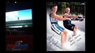 Dave Ramsey Barefoot Water Skis with Keith St.Onge