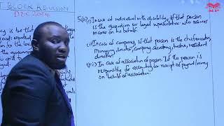 Circumstances which a Person maybe Considered a tax Representative