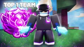 How I BEAT The TOP 1 RANKED TEAM.. (Roblox Bedwars)