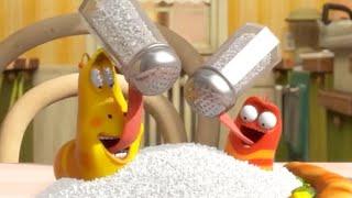 Cartoon TV | LARVA | EAT LESS SALT | Videos For Kids | LARVA Full Episodes