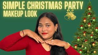 Christmas makeup look for beginnersMakeup tutorial for Christmas Amruta’s Heart ️