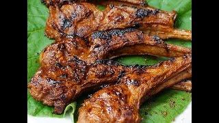 Grilled Soy Lamb Chops - Thịt Cừu Nướng