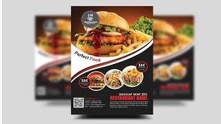 How to Create a Professional Flyer in Photoshop (Restaurant Flyer)