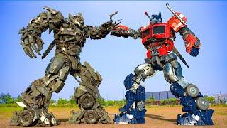 Transformers One (2024) - Optimus Prime vs Megatron Epic Battle Scene | VFX Comosix [HD]