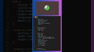 Progress Bar Using HTML and CSS #shorts