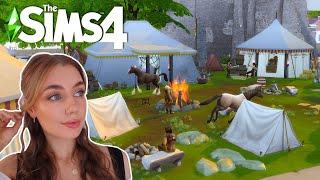 Medieval Battle Camp │ Fantasy Save File │ No CC │ Sims 4