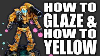 Battletech: Taurian Concordat, Pleiades Hussars. Painting Yellow, & How to Glaze