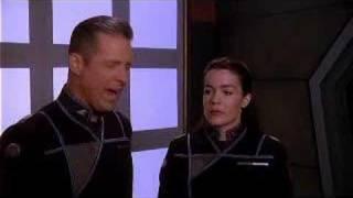 Babylon 5 - 4.08 'The Illusion of Truth': Ivanova + Sheridan