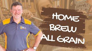 All Grain Home Brew Recipe. How to home brew.