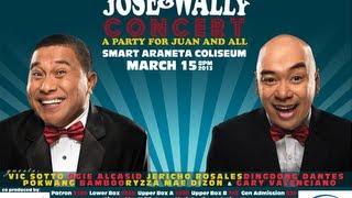 (FULL) JOSE AND WALLY CONCERT 2013 A PARTY FOR JUAN AND ALL