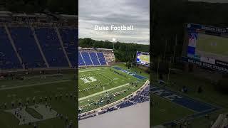 #duke #football looking to improve on their 1-0 start in front of a small crowd in Wallace Wade