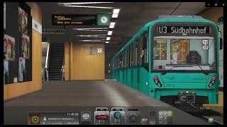 Train Simulator 2020: U Bahn Frankfurt U3 Line To Sudbanhof