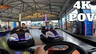 Bumper Cars On Ride POV [4K] | Casino Pier 2022