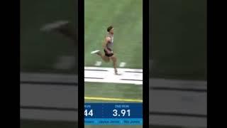 Christian Gonzalez runs a 4.38  ️