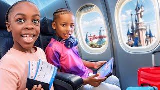 KAYDEN UND TYRESE FLIEGEN ZUM 1.MAL NACH DISNEYLAND ️