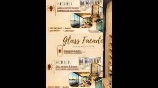 #glass #glassfacade #safeglass #decor #finish #spiderglass  